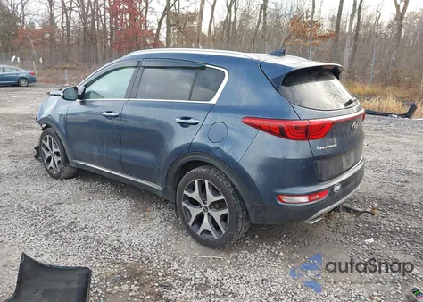 2017 Kia Sportage Sx Turbo z USA, uszkodzony, nr VIN KNDPRCA64H7184824